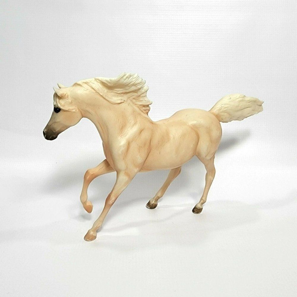 BREYER  Classic Cloud's‎ Legacy Cremello Andalusian Stallion Horse 6.5" Tall